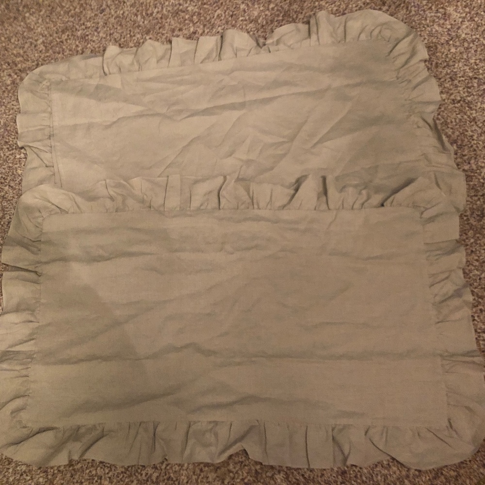 Pair of Linen, Handmade Pillow Cases